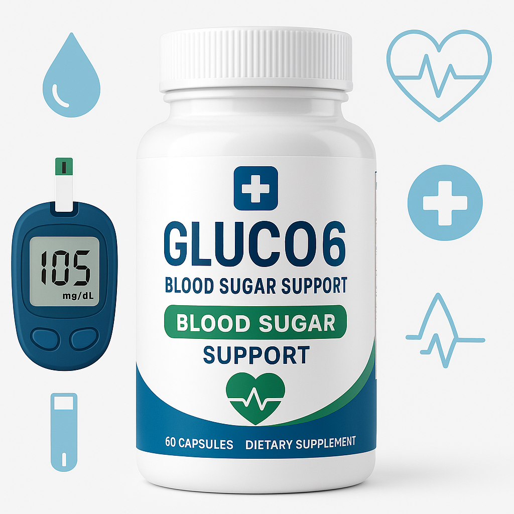 Gluco6 blood sugar support supplement